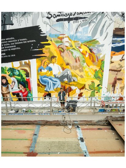 Murales de Iván Temprano