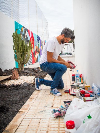 Murales de Iván Temprano