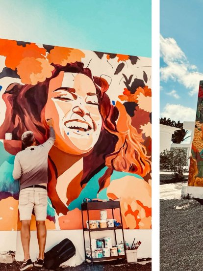 Murales de Iván Temprano