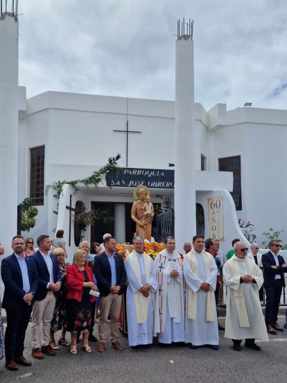 Misa por San José Obrero, patrono de Titerroy, 2024
