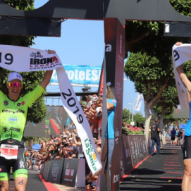 El belga Frederic Van Lierde y la británica Nikki Bartlett, vencedores del XXVIII Ironman Lanzarote