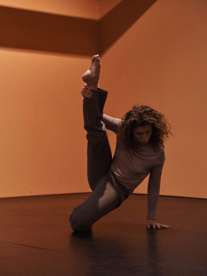 La bailarina lanzaroteña Acerina H. Toledo