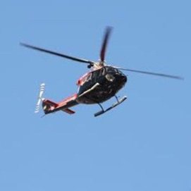 El helicóptero del GES 