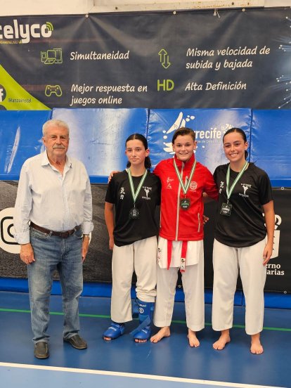 El Club de Kárate Poliarrecife en el Campeonato de Arrecife 