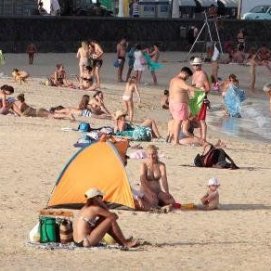 Declarada la prealerta por altas temperaturas en Lanzarote este lunes y martes