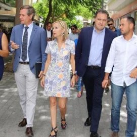 González Terol visita Lanzarote y defiende el trabajo del PP en la isla y la bajada de impuestos que anuncia Casado