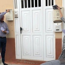 Los candidatos del PSOE hacen campaña a pie de calle por los barrios de Argana Alta, Valterra y Los Alonso