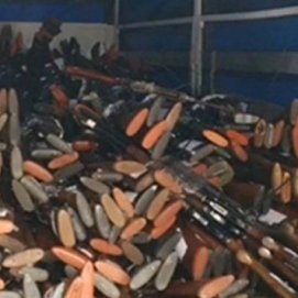 La Guardia Civil destruye 6.015 armas de fuego en Canarias procedentes de particulares y de hechos delictivos