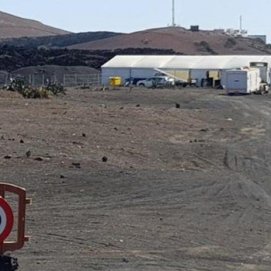 El equipo de rodaje de 'Los Eternos' comienza a instalarse en los alrededores del Volcán del Cuervo