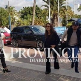Salma Hayek llega a Lanzarote para el rodaje de 'Los Eternos' de Marvel