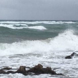 Aviso amarillo por olas en Lanzarote