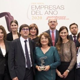 Intercitybus Lanzarote, premiada como la mejor empresa de transporte interurbano en España