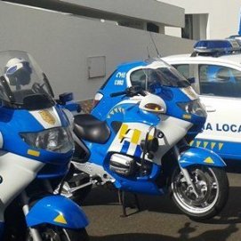 Vehículos de la Policía Local de Tías