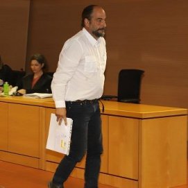 Francisco Fabelo, tras declarar como testigo en el juicio del caso Stratvs