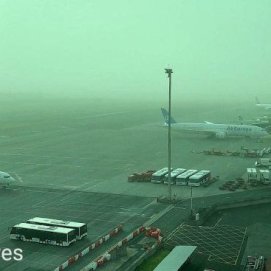 La calima deja inoperativos los aeropuertos de Gran Canaria y Tenerife