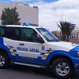 Vehículo de la Policía Local de Arrecife