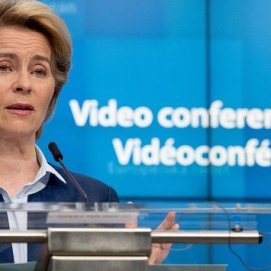 Ursula Von der Leyen, presidenta de la Comisión Europea