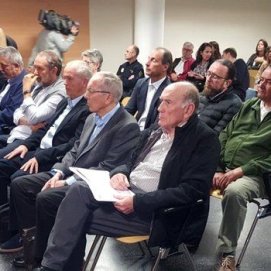 Imagen de los acusados en el juicio del caso Stratvs