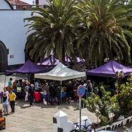 Arrecife cancela el mercado agrícola en la plaza de San Ginés ante las nuevas medidas por el covid 19