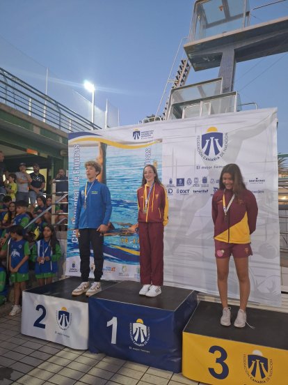 El CD de Natación Pingüinos de Arrecife arrasa en el Campeonato Regional de Natación Artística