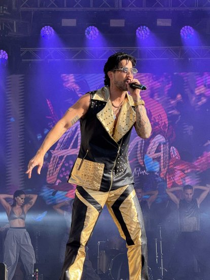 Actuaciones del elenco de 'La Reina del Flow 3' en Lanzarote (Fotos; Juan Mateos)