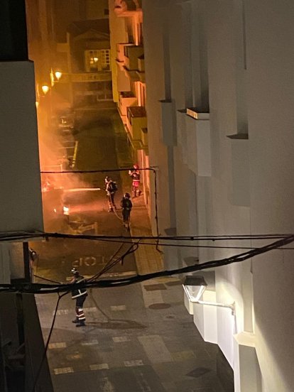 Incendios de los contenedores en Arrecife