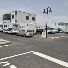 Es el segundo fin de semana que los autocaravanistas se concentran en Arrieta 