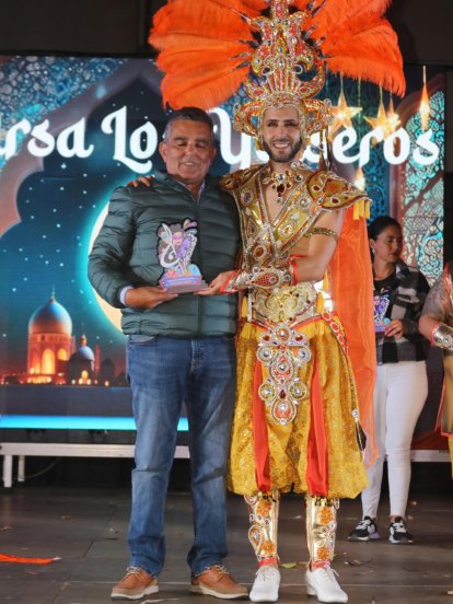 Presentación de las comparsas del municipio de Yaiza en Uga, 2025