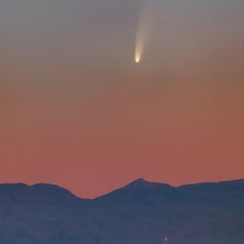 Imagen del Cometa NEOWISE tomada por Maroun Habib