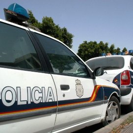 Vehículos de la Policía Nacional en Arrecife