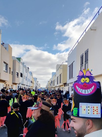 Pasacalles escolares del Carnaval de Arrecife