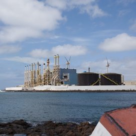 Central eléctrica Endesa en Lanzarote
