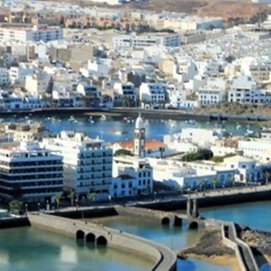 Vista aérea de Arrecife