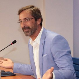Imagen de archivo de Pedro San Ginés, en una rueda de prensa