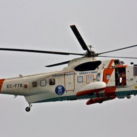 Helicóptero de Salvamento Marítimo. Foto: Europa Press