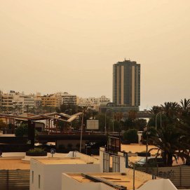 Calima en Arrecife
