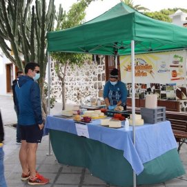 Mercado artesanal de Haría
