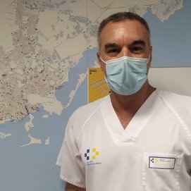 Baltasar Gómez, jefe del equipo de rastreo de Covid de Lanzarote