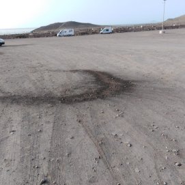 Yaiza exige a las autocaravanas no verter líquidos o basura en Papagayo