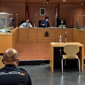 Juicio por abusos sexuales a dos menores en Arrecife. Foto: Sergio Betancort 