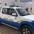 Un todoterreno de la Policía Local en La Graciosa