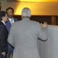 Pedro San Ginés en una visita a obras realizadas por Canal Gestión Pedro San Ginés en una visita a obras realizadas por Canal Gestión