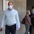 Juan Francisco Rosa, a su llegada este viernes a los Juzgados (Fotos. Sergio Betancort)