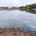 Imagen de los vertidos de aguas residuales en Argana Alta Imagen de los vertidos de aguas residuales en Argana Alta