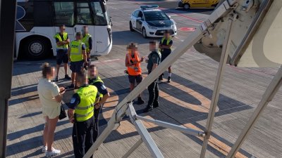 Incidente en un vuelo de Ryanair