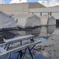 El Cate de Arrecife, anegado por las lluvias en marzo de 2022