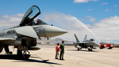 Eurofighter en Canarias.