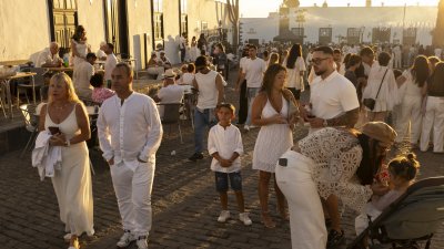 'Noche Blanca' de Teguise. Foto: Juan Mateos