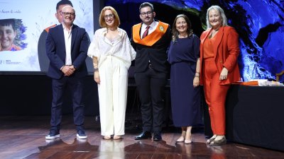 Graduación de Turismo de la EUTL XVI Promoción. Foto: La Voz