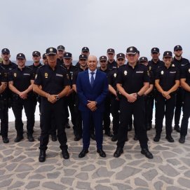 Los 17 nuevos agentes de la Policía Nacional